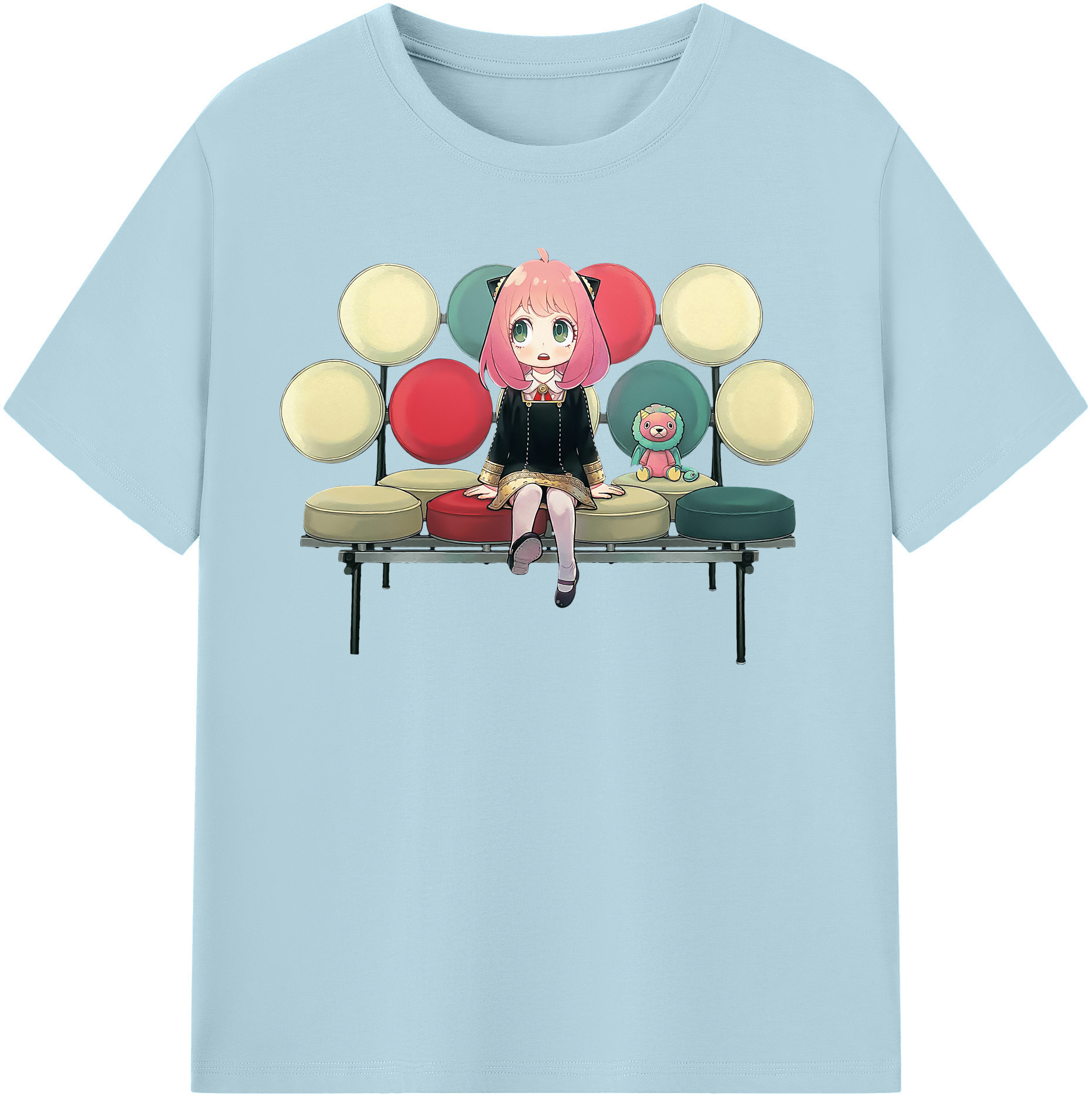 （画像用） SPY×FAMILY间谍家家酒 綿100％半袖Tシャツ（フロントプリント）